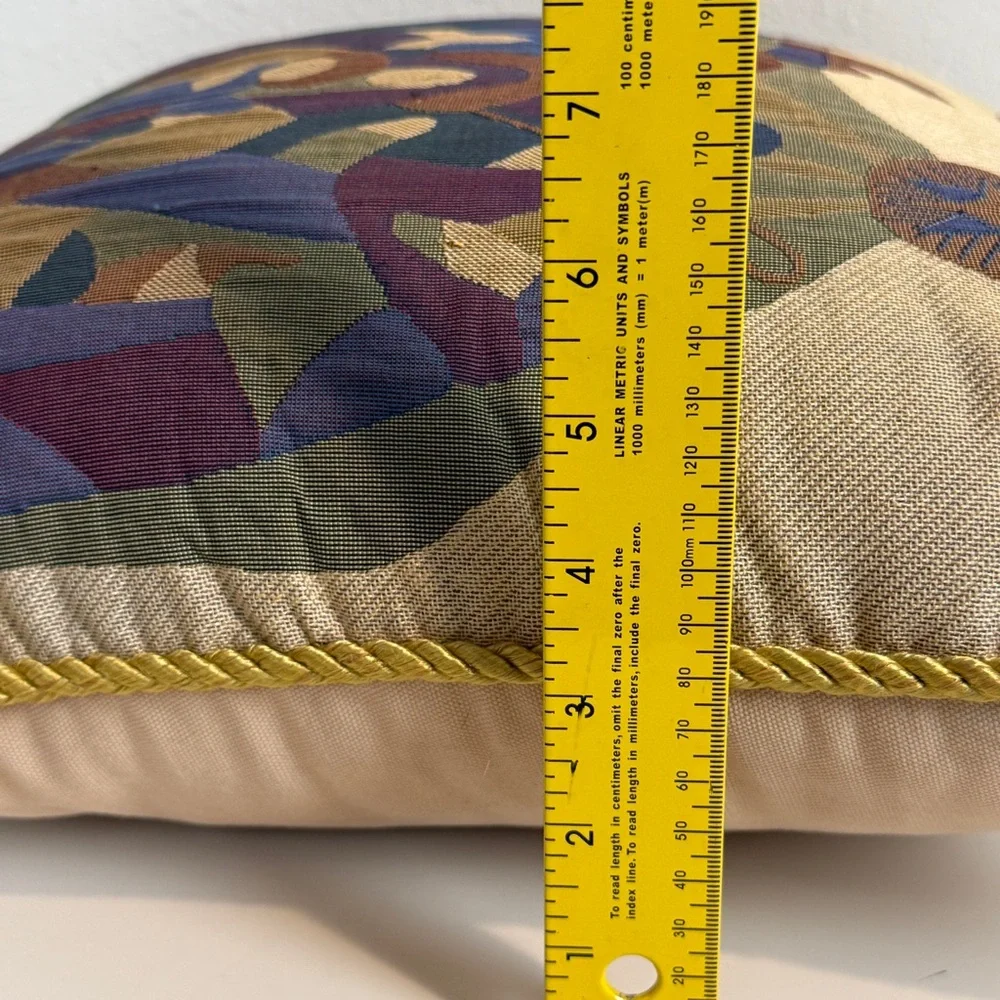VTG Peace on Earth Christmas Tapestry Pillow